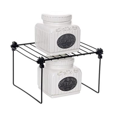 Imagem de Prateleira Organizadora pequena aramado para ganhar espaço Preto