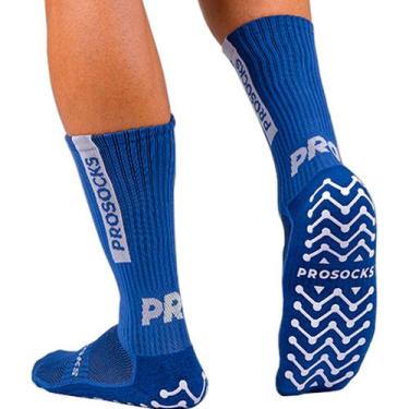 Imagem de Meia Esportiva Futebol UltraGrip Original ProSocks, Azul escuro, 38/44