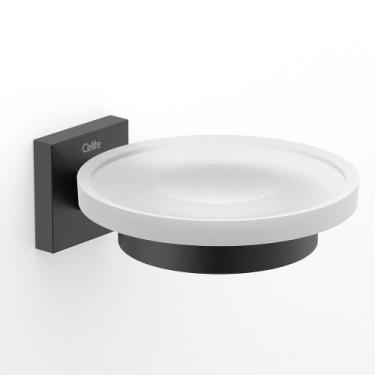 Imagem de Saboneteira Banheiro Celite New Elite Preto Matte B5010e80r0