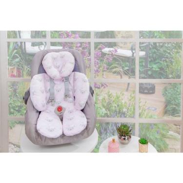 Imagem de Apoio de Corpo para bebê conforto 2 peças - Miguel Baby, Ovelha Rosa