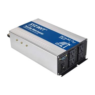 Imagem de XYZ INVT Inversor De Onda Senoidal Pura De 2000 W Dc 48 V Para Ca 110 V 120 V Conversor De Energia De Pico De 4000 W Com Display Led Para A Maioria Dos Pequenos Aparelhos De Energia