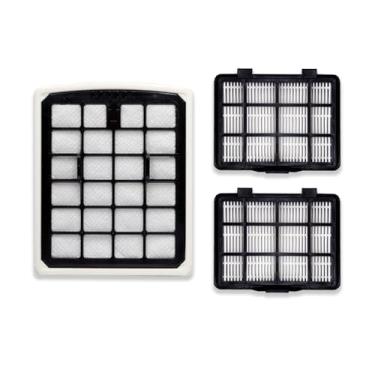 Imagem de Substituição de filtro de aspirador de pó adequado para Eureka NEN180 NEN186BL, filtros de copo de poeira, filtros Hepa adequados para aspiradores de pó sem saco Eureka (3 peças - 1 filtro de pó e 2