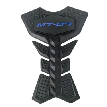 Imagem de Capa protetora de borracha para tanque de gasolina para guarnições de carenagem decalque compatível com Yamaha MT07 FZ07