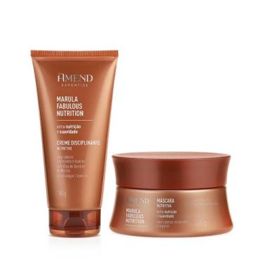 Imagem de Amend Expertise Marula Fabulous Masc 300ml + Leave-in 180ml