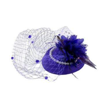 Imagem de Cartola Francesa Retrô Feminina - Cocar Elegante para Eventos Sociais,