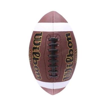 Imagem de Bola de Futebol Americano Adulto e Juvenil - Antiderrapante - Treiname