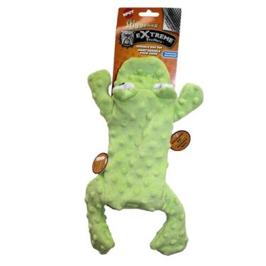 Imagem de Ethical Pets 54093 Skinneeez Extreme Brinquedo para cães sem enchimento, 35,5 cm, sapo, verde, raças pequenas