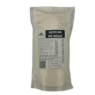 Imagem de Açúcar de Maçã em pó solúvel - 200g - Kippys Natural