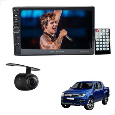 Imagem de Central Multimidia 1 Din 7 Polegadas + Câmera de Ré Amarok 2009 2010 2