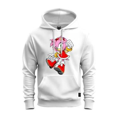 Imagem de Moletom Blusa De Frio Unissex Algodão Confortável Com Bolso E Capuz Mu