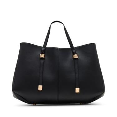 Imagem de Anne Klein Bolsa grande com alça conversível, preta, Preto, Large
