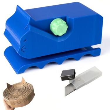 Imagem de Cortador de papelão para arranhadores de gatos com 10 lâminas, cortador de cartão impresso em 3D, para crianças, arranhadores de gatos, máquina de ferramentas para amantes de gatos