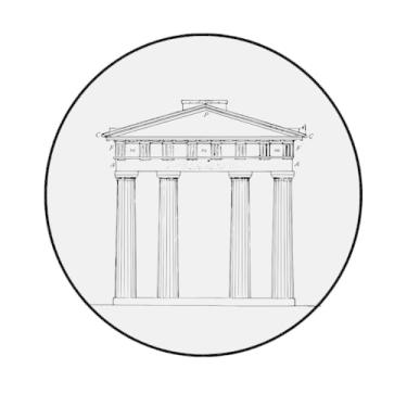 Imagem de Adesivo Decorativo Redondo, Tema Mitologia, 150mm (MT-373, BOPP, 150-MM)