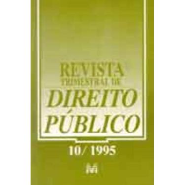 Imagem de Revista trimestral de direito publico ed. 10 - MALHEIROS EDITORES, 3