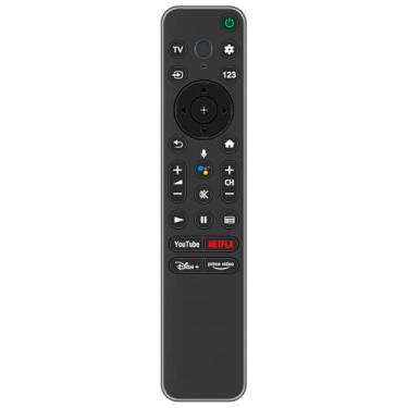Imagem de Controle remoto de substituição por voz RMF-TX800U compatível com Sony Smart TV XR-75X95K KD-43X80K KD-85X80K XR-75X90K KD-85X85K KD-43X85K KD-50X80K XR-65X90K KD-55X85K XR-77A800K K KD-75 X80K XR
