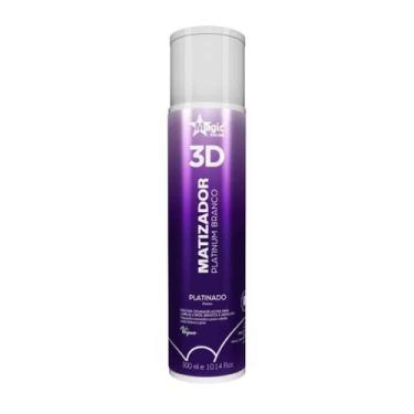 Imagem de Matizador 3D Platinum Branco Efeito Platinado 300ml - Magic Color