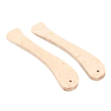 Imagem de AYNEFY Wood Bone Hera Marcador Marcador de Madeira Marcadores de Tecido de Madeira Baça de o Osso de Madeira Creaser Fabrica