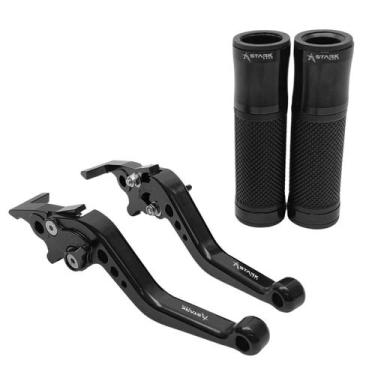 Imagem de Manete Manopla Esportivo Yamaha Nmax 160 Nmax 160 Todas - Stark Race, 