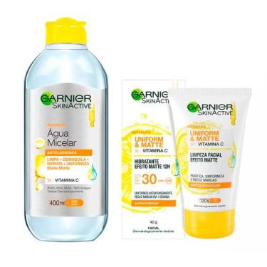 Imagem de Garnier Skin Cuidados Faciais Anti-oleosidade Kit  Água Micelar + Hidr