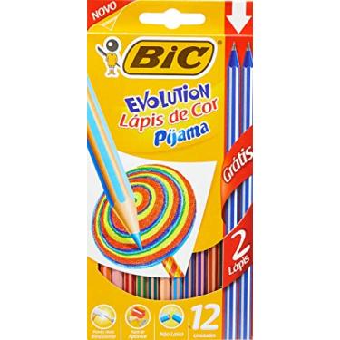 Imagem de Lápis de Cor Sextavado, BIC 902395, Multicor, Pacote de 6