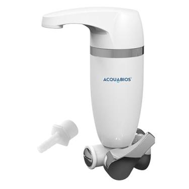 Imagem de Filtro de Água Premium Acquabios + Adaptador Plástico Rosca Macho 1/2 Farpa para Tubo 4mm a 6mm (01, KIT Filtro/Adaptador)