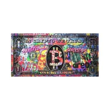 Imagem de Tema De Dinheiro Scrooge McDuck Dollar Pop Art Poster Canvas Wall Mura