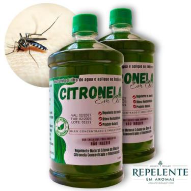Imagem de  óleo de citronela 2x1 l  repele 10 pragas  compre já - REPELENTE EM A