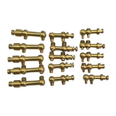 Imagem de JunZheHub 15x Peças de Reparo de Saxofone Alto Kit de Reparo de Saxofone Acessório Saxofones Soprano Entusiastas Ferramentas DIY Parafuso de Ajuste de