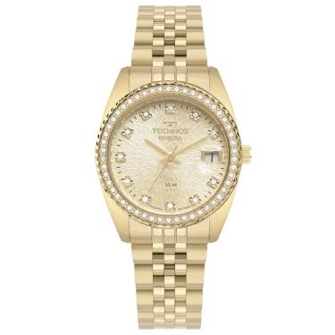 Imagem de Relógio Technos Feminino Riviera Dourado - 2117lfk-1d 2117lfk-1d