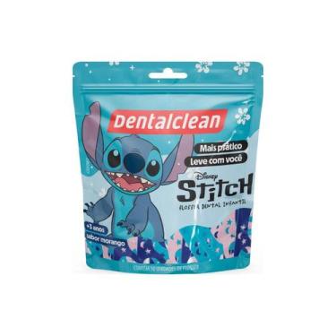 Imagem de Fio Dental C/ Cabo Flosser Kids Stitch C/50un - Dentalclean