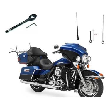 Imagem de Antena Aparador Corta Linha Pipa Moto Preta Guidão Top!!!! - Sou Mais 