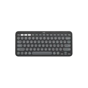 Imagem de Teclado Sem Fio Logitech Pebble Keys 2 K380s Bluetooth Grafite US -  920-011789