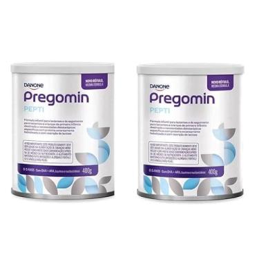 Imagem de 2 Latas -Pregomin Pepti Fórmula infantil em pó 400gr - Validade 2026
