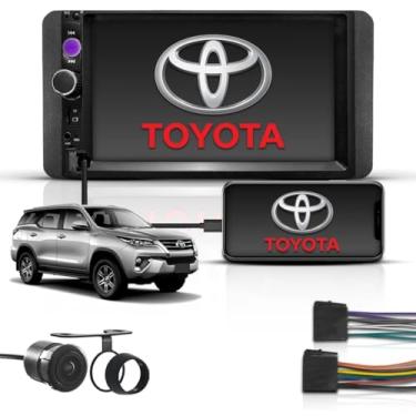 Imagem de Kit Central Multimídia Mp5 2 Din 7" Bt Universal Espelha Sw4