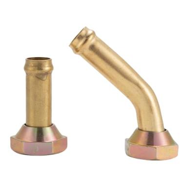 Imagem de Conectores de tubo refrigerador de óleo de transmissão compatíveis com Toyota Tacoma 1995-2004 V6 2,4L, 2,7L, 3,4L - Rosca M14x1,5, 2 peças de conexão de linha de transmissão do radiador