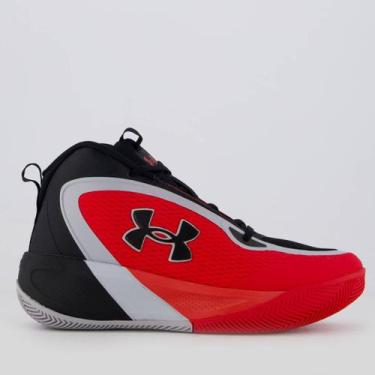 Imagem de Tênis Under Armour Swish 2 Vermelho e Preto, 44