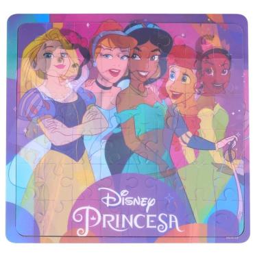 Imagem de Quebra Cabeça Princesas 48 Peças Etitoys