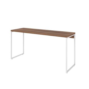 Imagem de Mesa Dynamica 150x60x75cm Nogal - Est.branca Nogal - Est.branca