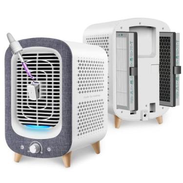 Imagem de Purificador de ar Jafanda JF180 para quarto doméstico 72m² HEPA e carb