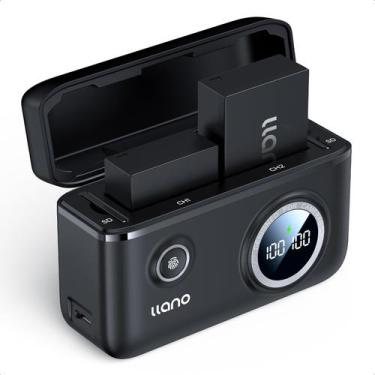 Imagem de Carregador de bateria llano, pacote com 2 unidades NP-W126S com carreg