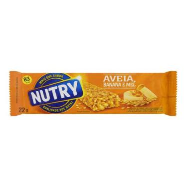 Imagem de Barra de Cereal Nutry Aveia Banana e Mel 22g