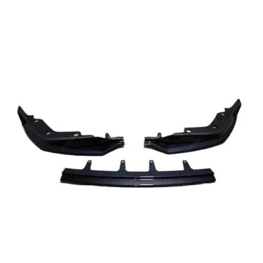 Imagem de Kit de proteção para para-choque dianteiro estilo MP, spoiler, difusor e capa compatível com BMW G20 G21 320i 330i M340i XDrive 2019-2022, preto(3pcs)