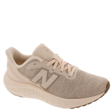 Imagem de New Balance Tênis de corrida feminino Fresh Foam Arishi V4, Rosa vintage/cinza liso, 7.5 Wide