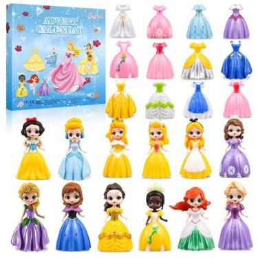 Imagem de Calendário do Advento de Natal iMiibel Princess 2024 para meninas