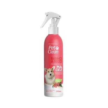Imagem de Banho a Seco Pet Clean 240ml Cachorro Gato Cães Pet, Maciez