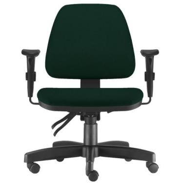 Imagem de Cadeira de Escritório Giratória Executiva Ergonômica Sky Suede Verde M