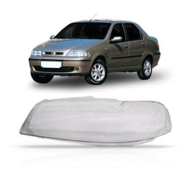 Imagem de Lente Farol Palio Siena Strada Fire 2000 2001 2002 2003 2004 - SP ACES