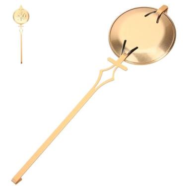Imagem de Pêndulo de reposição para relógio de parede Beavorty Metal Golden