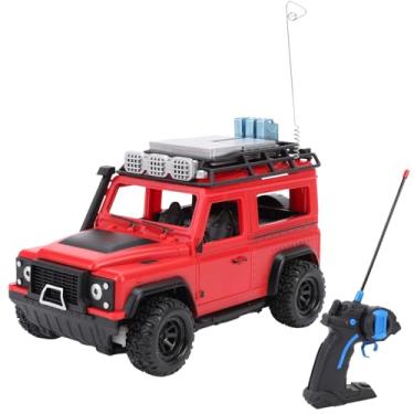 Imagem de Diydeg 1/24 Carro RC, Controle Remoto Fora do Veículo de Brinquedos de Estrada para Crianças de 6 Anos ou Mais Com Luzes LED e Som, Todo o Carro de Escalada Elétrica para Meninas (vermelho)