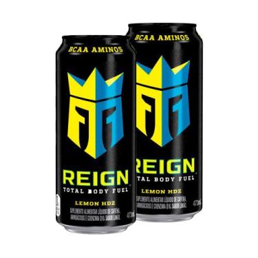 Imagem de Kit 2 Bebida de Performance Reign Total Body Fuel Sabor Limão Zero Açú